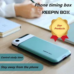 Mobile phone universal synchronization box, storage box with lock, mobile student card