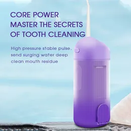 Mundduschen, 3 Modi, 240 ml, intelligente einziehbare Munddusche für Erwachsene, schützt empfindliche IPX7-Wasserfäden für Zähne, Zahnreinigungsgeräte