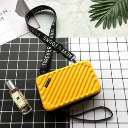 Designer-Damenhandtasche 2021 in Kofferform, modische Mini-Gepäcktasche für Damen