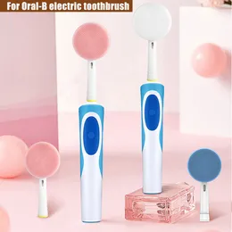 Massaggiatore viso e testina detergente adatti per la sostituzione dello spazzolino elettrico Oral-B Testina detergente per la pulizia del viso