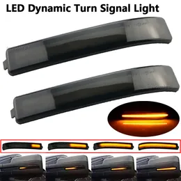 2 adet Araba Aksesuarları Yan Ayna LED Dinamik Blinker Ford F150 için Dinamik Sinyal Işık 2009-2014 F-150 SVT Raptor 2010-2014