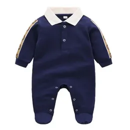 Baby Winter Clothing 0-24m nyfödd tjejpojke rompers stickad bomull långärmad jumpsuit outfit kläder för barn