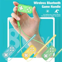 게임 컨트롤러 조이스틱 론다운 무선 Bluetooth 게임 패드 기기 NS/For For Android의 작동 게임 용 게임용 휴대용 컨트롤러