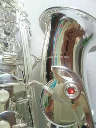 Yüksek kaliteli Japonya'da yapılan gümüş kaplama YAS- 875EX Alto saksafon profesyonel müzik aleti düşen e Sax ağızlık kılıf
