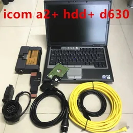 Narzędzie diagnostyczne dla BMW ICOM A2 B C z najnowszym Rheigold B-MW 1TB HDD V2021 Programowanie programowania Plus Laptop D630 Notebook 4GB