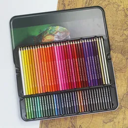 12/24/36/48/72 cores óleo colorido lápis conjunto artista pintura esboçando cor de madeira lápis de lápis de arte suprimentos