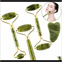 Face Massager For Jade Facial Skin Care Tools Natural Gouache Scraper Body Back Beauty Slimming Masrs Set