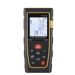 laser distance meter 80M 100M rangefinder trena laser tape range finder build ure device ruler test tool 210719