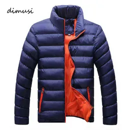 Dimusi Winter Jacket Mens Cotton Blend Parkas 남성 캐주얼 두꺼운 Outwear 윈드 브레이커 자켓 카사코 Masculino 4XL, TA216 Y1122
