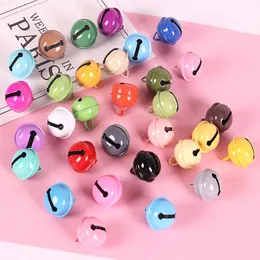 22mm Candy-Colored Farby Małe Dzwony Party Pet Decorate Akcesoria Brelowe Keychain Christmas Decoration Color Boll