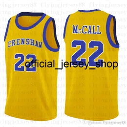 Love Basketball Movie McCall 22 Movie 14 Will Smith Jersey Bel-Air Academy Wersja filmowa koszulka #25 Carlton Banks Jerseys Green Yellow
