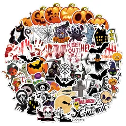 60 sztuk Mieszany Halloween Christams Motyw Naklejki Wodoodporna Cartoon Graffiti Artystyczne Naklejki Deskorolka Snowboard Motocykl Rower Laptop Pad Notebook Naklejka