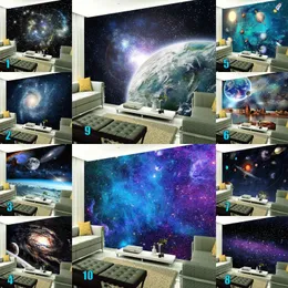 Tapety Custom Po Wallpaper Fantasy Space Malowidła ścienne Salon TV Sofa Tło Papiery Home Decor Dzieci