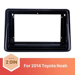 Telaio per autoradio da 9 pollici per il 2014 Toyota Noah OEM Style In Dash Fascia Panel Bezel Trim kit Cover Trim