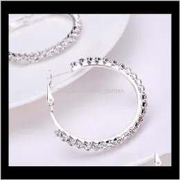 Hie Earrings Hoop for Women Fashion Jewelry Diamond Earring weddagement Round Drop PS0797 Deczd f1ry6