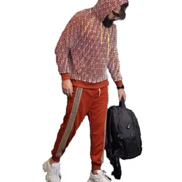 Mens Tracksuit Sweat Suits Sports Fashion Men Hoodies Jackets Casual Tracksuits Jogger Jacket Pants Sets Sporting Suit c5ik#