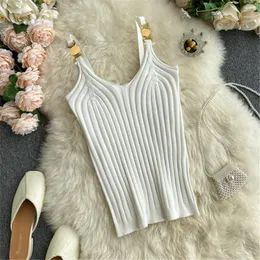 Sexy Bra Strap Vest Seamless Bodice T-shirt Yoga Goddess Bra Strap Women Sport Vest