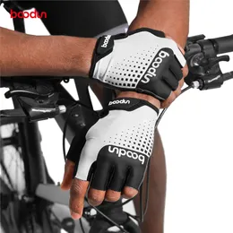 Guanto da corsa in rete ODM OEM con produttore di guanti da ciclismo con ammortizzatori per bici da corsa a mezzo dito