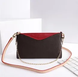 Akşam Çantalar M41638 PALLAS CLUTH TOTE TOAD Moda Kadınlar Lüks Tasarımcı Zincir Çantası Çanta Debriyaj Omuz Crossbody Cüzdan Tarih Kodu Eşleme Çanta