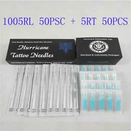 Tip (1005RL+5RT) and Tubes Mixed - Professional Needles Disposable Plastic Tattoo Tips 210323