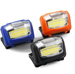 Mini COB Headlamp Waterproof Emergency Headlight Head Torch Lamp For Outdoor Camping Night Fishing headlights