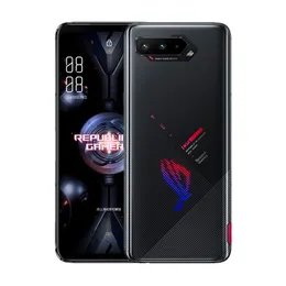 Original ASUS ROG 5 5G Mobile Phone Game 8GB RAM 128GB ROM Snapdragon 888 64.0MP 6000mAh Android 6.78 inches AMOLED Full Screen Fingerprint ID Face NFC Smart Cell Phone