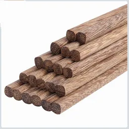 Bacchette di bambù in legno naturale giapponese Salute senza lacca Cera Stoviglie Stoviglie Hashi Sushi Cinese jllfwKg 562 V2