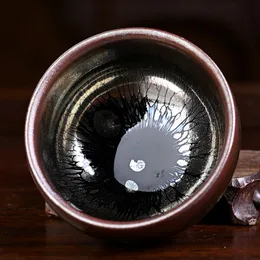 Kiln Change Ceramics Tea Cup Vintage Single Bowl Master Teacup Zrób herbatę herbaciane akcesoria 70 ml