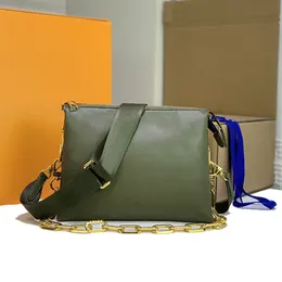 COUSSINショルダーバッグデザイナーハンドバッグレザーバッグ2022高品質多色クロスバッグ女性財布M57790 / M57783