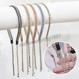 Vintage Strass Quasten Stirnbänder Haarbänder Für Frauen Haarspangen Stirnband Mädchen Haar Zubehör Hoop Haar opaska do wlosow