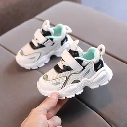 Athletic Outdoor 2021 New Spring Autumn Children Shoes Boys Sneakers for Kids Fashion Casual Single Shoes Girls Sports Shoes Baby Toddler Shoes AA230511