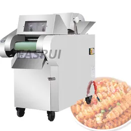 Máquina de corte vegetal batatas comerciais Slicer Lotus Raiz Slicing Maker