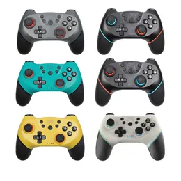 Trådlös support Bluetooth Joypad för Nintend Switch Pro Console PC Game Controller Remote Gamepad för NS PC Controle Joystick