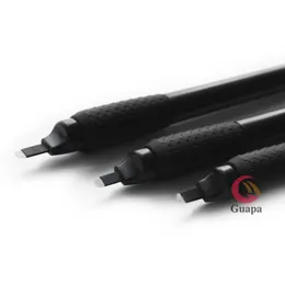 10 stücke Augenbraue Tätowierung Stiftblätter Waschanlagen 0 15mm 18 20 Pins Ushape Microblading Pens Nano Supplies