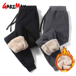 Winter Women Cashmere Warm Pants Casual Large Size Thick Velvet Tracksuit Loose Wool Sweatpants for 210428