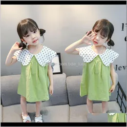 Clothing Baby, & Maternityfashion Baby Clothes Toddler Girl Doll Collar Ruffles Sleeveless Dresses Kids For 0-4Y Girls Drop Delivery 2021 Cp