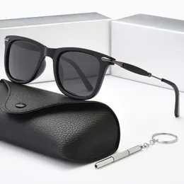 Модные поляризованные солнцезащитные очки для женщин и мужчин, роскошные брендовые дизайнерские винтажные солнцезащитные очки для вождения, мужские очки UV400 Óculos de sol 2148