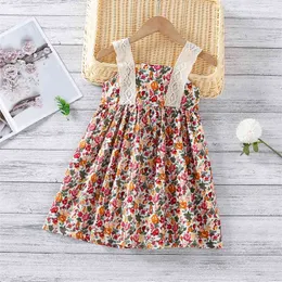 Sommer Kind Kleidung Kinder Kleider Für Mädchen Blumenmädchen Kleidung Baby Kleid 210528