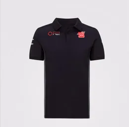 2021 F1ワークレーシングスーツカーロゴカスタムチームショートスリーフTシャツカーファンクイックドライショートドライショートスリーブスポーツブレーザブルトップ