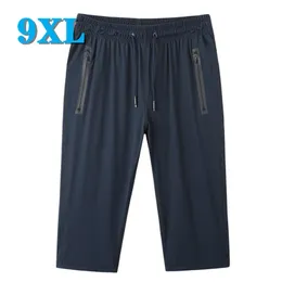 Męskie szorty spodnie dresowe letni styl casual mężczyźni ponadgabarytowe spodnie sportswear sporty jogger spodnie nadwaga plus rozmiar 210716