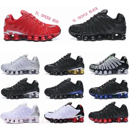 Ny ankomst sho kolumn tl oz löparskor hastighet röd trippel svart 4nz sport tränare metalliska hematit platina chrdme vit sllver mens mode utomhus sneakers