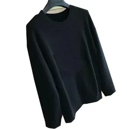 2021 moda jesienno-zimowa damska sweter C wzloty jakości designerski kardigan wyszywane litery wokół szyi z długimi rękawami wygodna ciepła osobowość