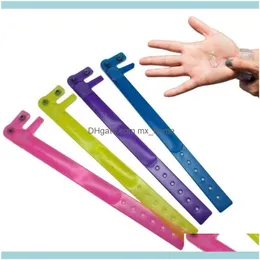 Other Aessories Household Cleaning Tools Housekeeping Organization Home & Gardenhand Sanitizer Bracelet For Hand Washing Liquid Soap Dispens