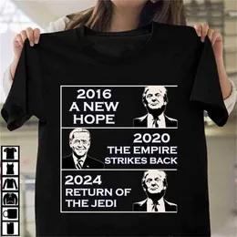 2024 Trump Biden Amerikanische Präsidentschaftswahl Buchstaben Bedrucktes T-Shirt Mode Sommer Jungen und Mädchen Kurzarm Top T-Shirts Freizeitkleidung Plus Größe 496