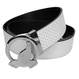 Belts Men And Women Golf Belt With Holes Leather Universal Length Adjustable Classic Casual HONMA Fully Trim To