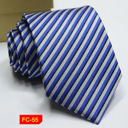Prabia wiąże wysokiej klasy jedwabny krawat mody projektowy biznesowy Jacquard krawat ślubny