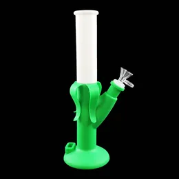 Silicone Water Pipes Wax Oil Rigs Dry Herb Pipe sample Banana Hookah Bongs ship by air Custom Link