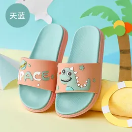 Baby Boy Slippers Children' Wear Cute Cartoon Bathrooms At Home and Abroad Summer Kids for Girls GYB 210712