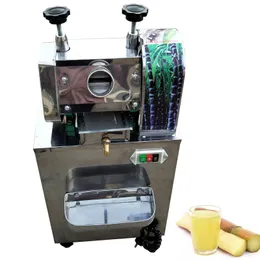 Electric Extrusion Sugar Cane Juicer Machine Stainless Steel Sugarcane Juicing Squeezer Commercial Exactor