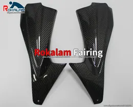 Coperchio del dispositivo di raffreddamento della presa d'aria in fibra di carbonio per Yamaha YZF600 R6 2006 2007 YZF-R6 06 07 Condotto di aspirazione Shell